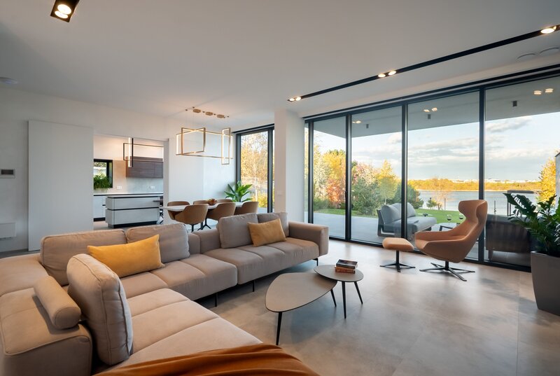 Sector 1 Smart-Home nZEB spectaculoasa Bucuresti  cu deschidere lac - teren 2000mp